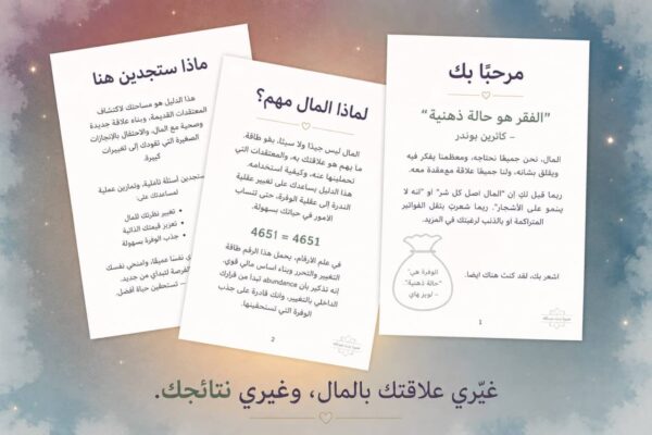 غير قصتك مع المال من الجذور